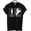 Your Uncle My Uncle Black T-shirt ZX03