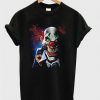 creepy joker claws t-shirt ZX03