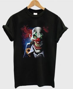 creepy joker claws t-shirt ZX03