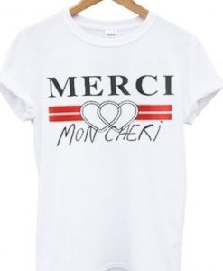 merci mon cheri tshirt ZX03