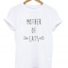 mother of cats t-shirt ZX03