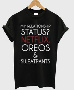 netflix relationship status t-shirt ZX03