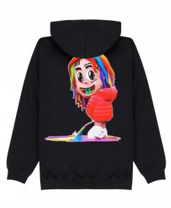 6ix9ine back Hoodie REW