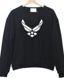 Air force racerback front sweatshirt ZX03