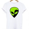 Alien Yin Yang Green T-shirt ZX03