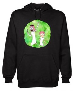 Arabian Rick and Morty Hoodie ADR