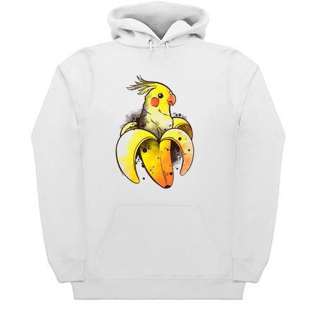 Banana Parrot Funny Hoodie ADR