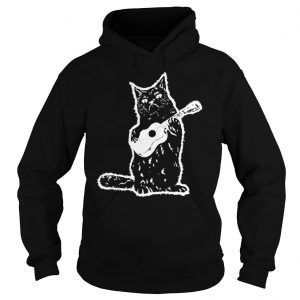 Black Cat Guitarist Hoodie ADR