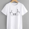 Boy Bye White T-shirt ADR