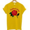 COMO LA FLOR ROSE TSHIRT ZX03