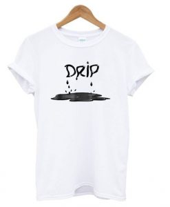 DRIP White t shirt ZX03