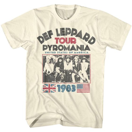 Def Leppard Men’s T-shirt ZX03