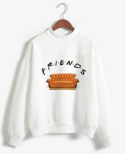 Friends Print Sweatshirt ZX03