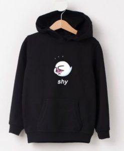 Hoodie SHY Pullover Black ZX03