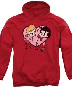 I Love Lucy - Cartoon Love HOODIE ZX03