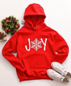 Joy Christmas Red Hoodie ZX03