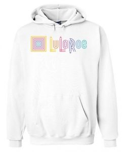 LuLaRoe Logo White hoodie ZX03