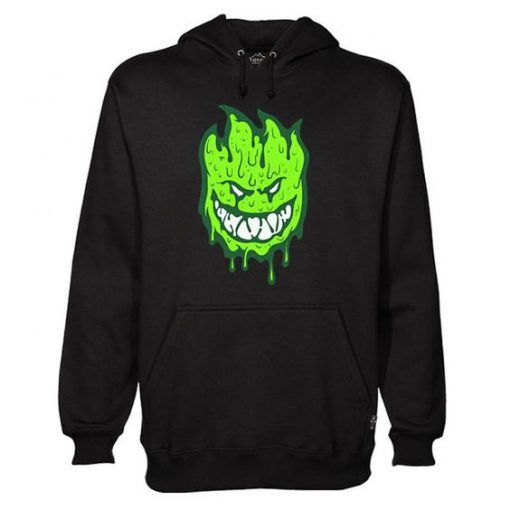 Now Santa Cruz Spitfire Wheels Blue Zombie Skateboards hoodie ZX03