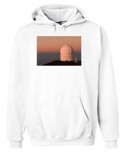 Observatory Atop Mauna Kea Hoodie ZX03