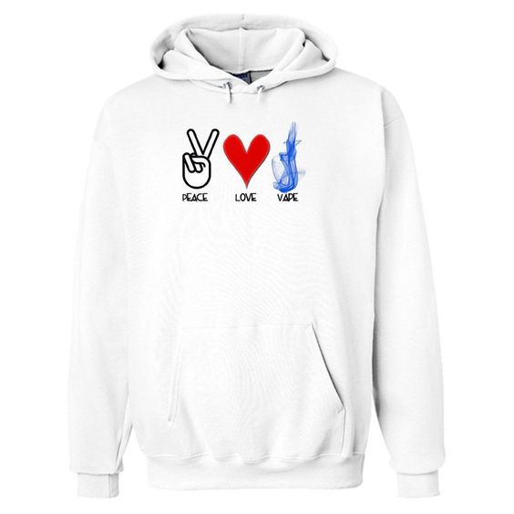 Peace Love Vape Hoodie ZX03