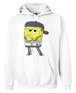 Pondering Spongebob Drawstring Hoodie ZX03