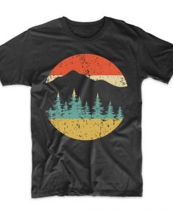 Retro Mountains and Trees Tshirt REW