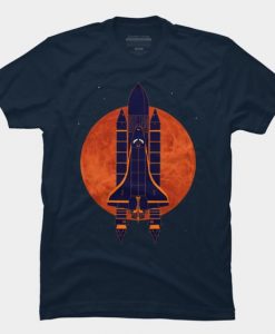 Rocket To The Moon T-shirt REW