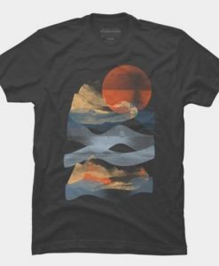 Sunset Design Tshirt REW