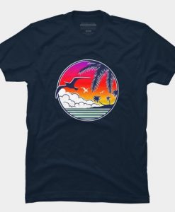 The sea wants to kiss tshirt REW