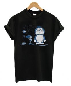 Totoro Doraemon Crossover T shirt REW