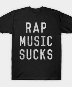 Vintage Rap Music Sucks T-Shirt REW