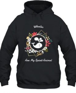 Whales Spirit Animal Hoodie ADR