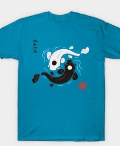 Yin-Yang Koi Fish Avatar the Last Airbender t shirt ADR