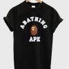 a bathing ape tshirt REW