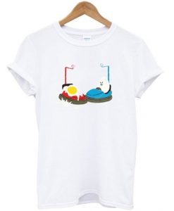 bumper car egg t-shirt ZX03