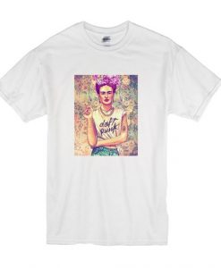 frida kahlo daft punk T-shirt REW