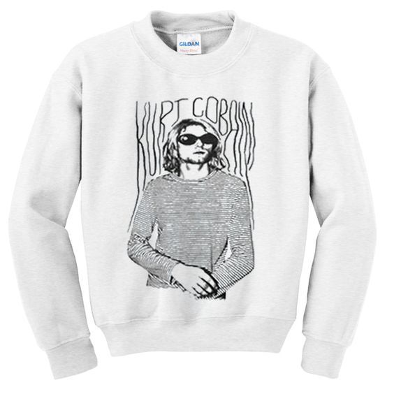 kurt cobain sweatshirt REW