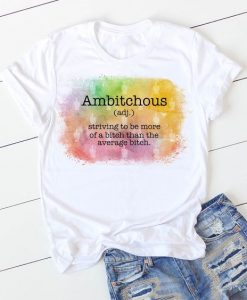 Ambitchous striving T-SHIRT ZX06