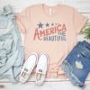 America The Beautiful Flag Tee ZX06