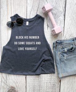 BLOCK HIS NUMBER TANK TOP ZX06