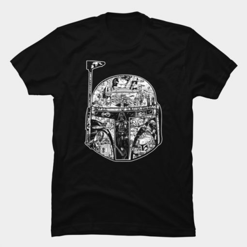 Boba Fett Collage T Shirt ADR