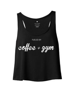 COFFE +GYM TANK TOP ZX06