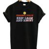 Corona Virus Keep Calm And Resist T-Shirt RE23