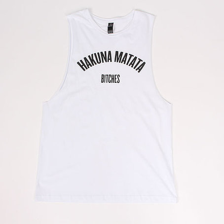 Hakuna Matata Bitches Quote Tank Top ADR