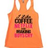 I LIKE COFFE NETFLIX TANK TOP ZX06