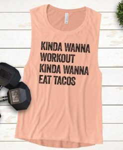 KINDA WORKOUT Tank Top ZX06