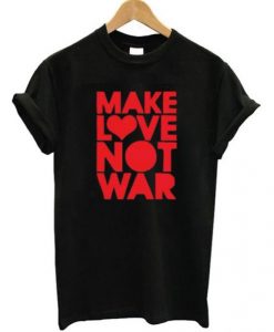 Make Love Not War Graphic T-shirt ADR