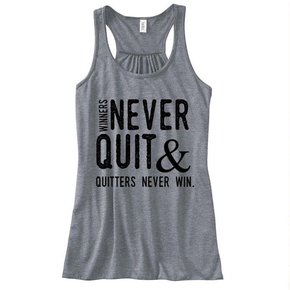 NEVER QUIT TANK TOP ZX06