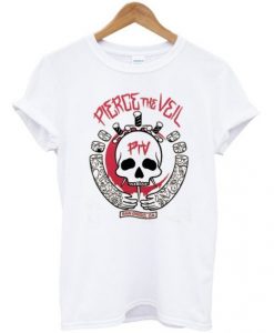 Pierce The Veil Skull T-Shirt RE23