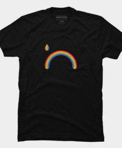 Rainbow Sad T Shirt ADR